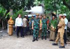 Tim Wasev Sterad TNI Melakukan Kunjungan Kerja Ke Lokasi Program TMMD Ke 128 di Desa Brabe Probolinggo