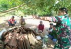 Ingatkan Satgas TMMD Kodim 0820 Probolinggo Jaga Sinergi Dan Faktor Keamanan, Kapten Inf Yahudin Beri Pengarahan dan Motivasi di Lokasi Pembangunan Tandon