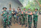 Mantan Dandim 0820/Probolinggo Terima Sambutan Hangat Saat Kunjungi Lokasi TMMD Ke-128 di Desa Brabe