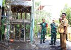 Menyusuri Jalan Desa dengan Motor Babinsa, Tim Wasev Sterad TNI Tinjau Langsung Progres TMMD di Brabe Probolinggo